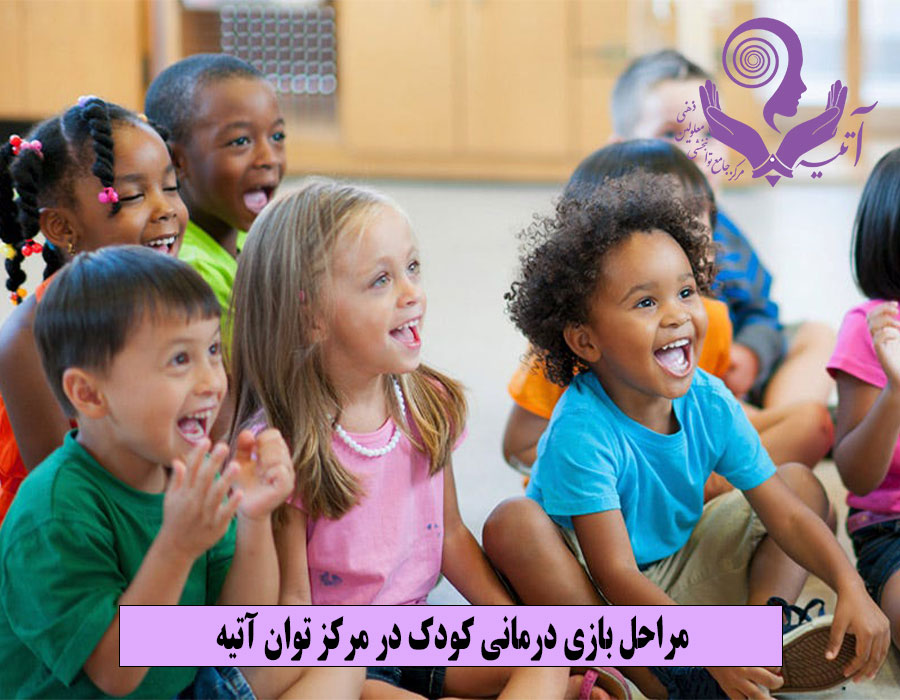 مراحل بازی درمانی کودک در مرکز توان آتیه